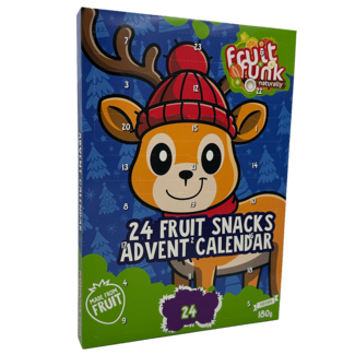 Fruitfunk Adventskalender - 24 Fruitsnacks - 180g