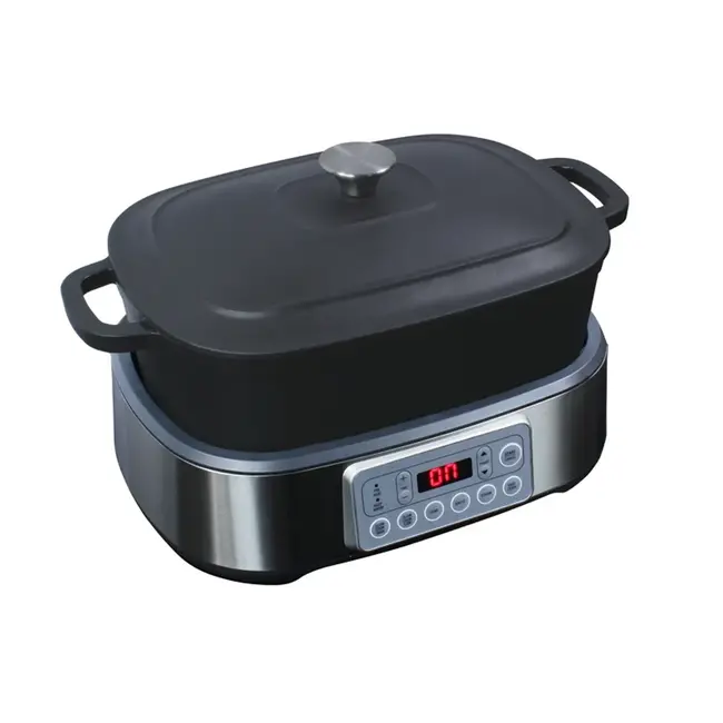 Multicooker / Slowcooker - Gietijzer - Zwart - 5,5l