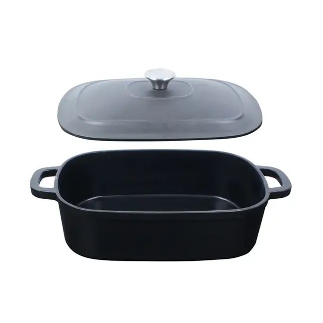 Multicooker / Slowcooker - Gietijzer - Zwart - 5,5l