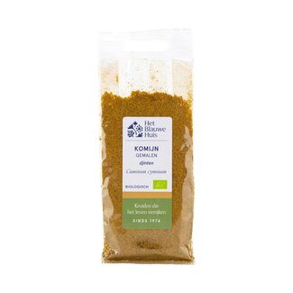 Het Blauwe Huis Komijn zaad gemalen 25gr - BIO