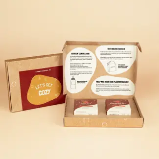 Shampoo Bars Giftbox Let's Get Cosy - Shampoo & Body Bar - 2x 60g