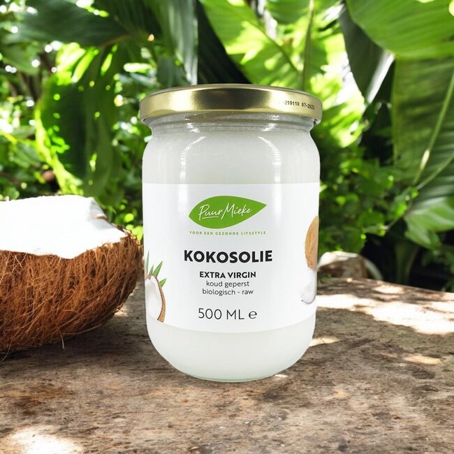 Kokosolie Extra Virgin koud geperst 500ml – BIO