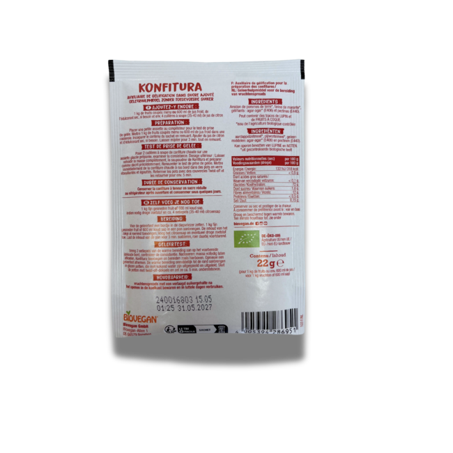 Konfitura Geleermiddel - 22g - BIO