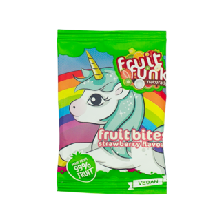 Fruitfunk Unicorn Happybag Aardbei - 16g