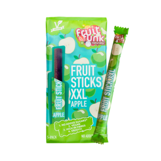Fruitfunk Fruit sticks XXL Appel - (5st) 100g