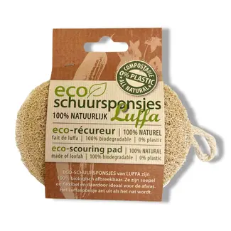 Eco-schuursponsjes Schuurspons LUFFA