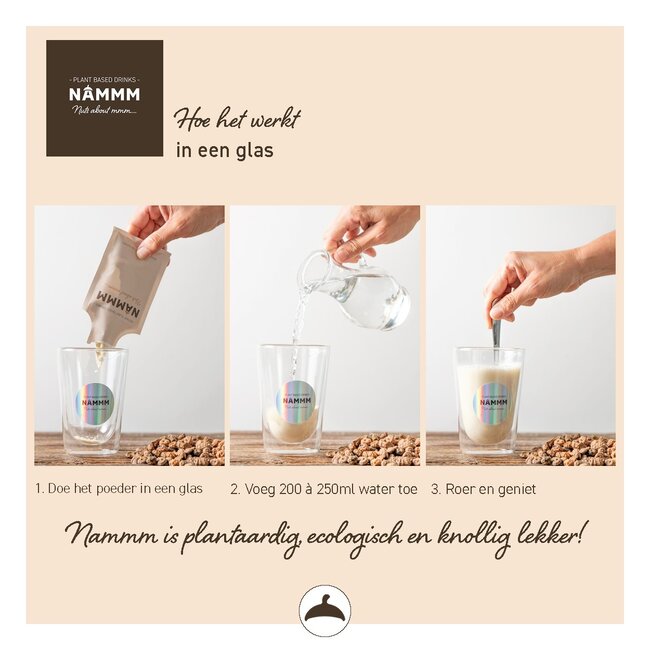 Instant poeder voor Chufadrank - Chocolade