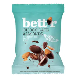 Bett'r Chocolade Amandelen BIO - 40g