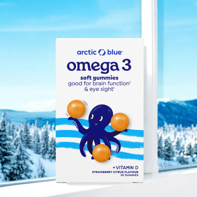 Omega-3 Soft Gummies  - Aardbei-Citrus- 30st