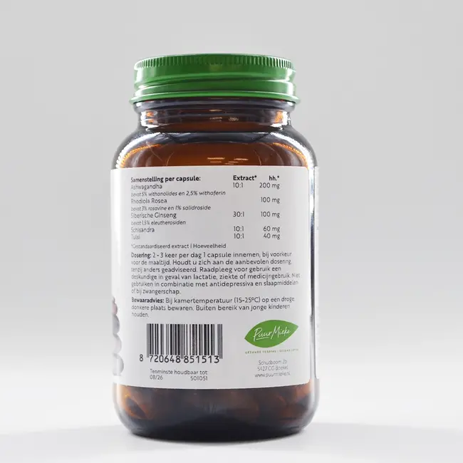 Energie & Balans - 500mg - 60 caps