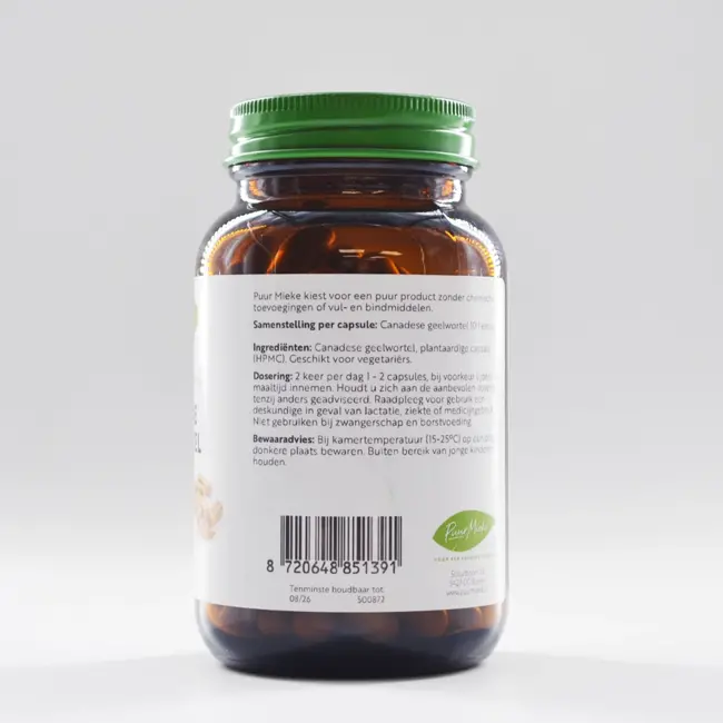 Canadese Geelwortel - 480mg - 90 caps