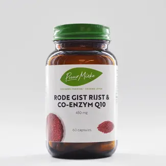 Puur Mieke Rode Gist Rijst - 450mg - 60 caps