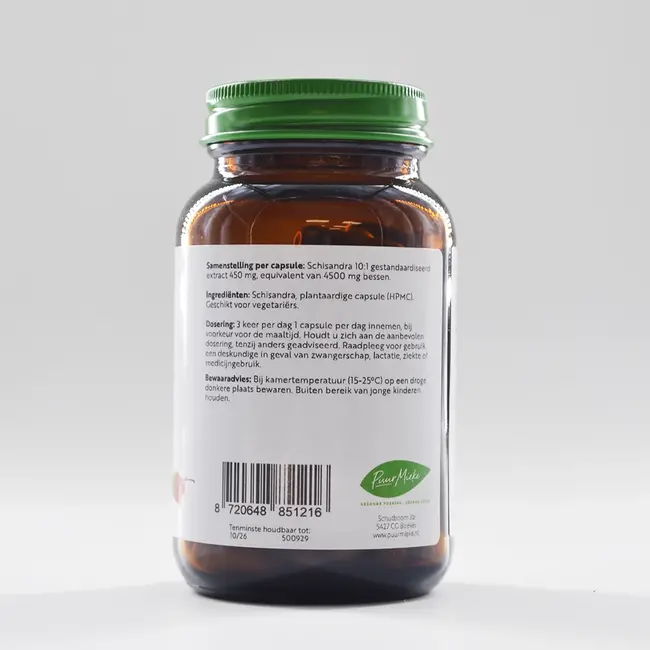 Schisandra - 450mg - 90 caps THT 01-09-2026
