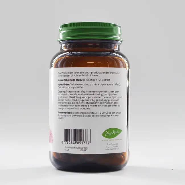 Valeriaan - 500mg - 60 caps