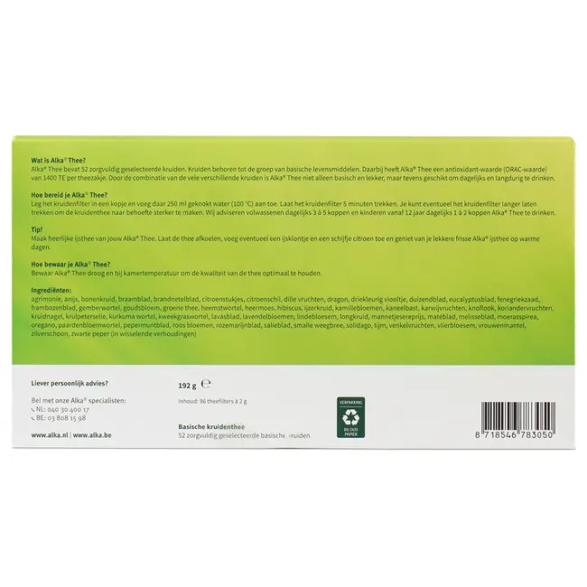 Basische Kruidenthee