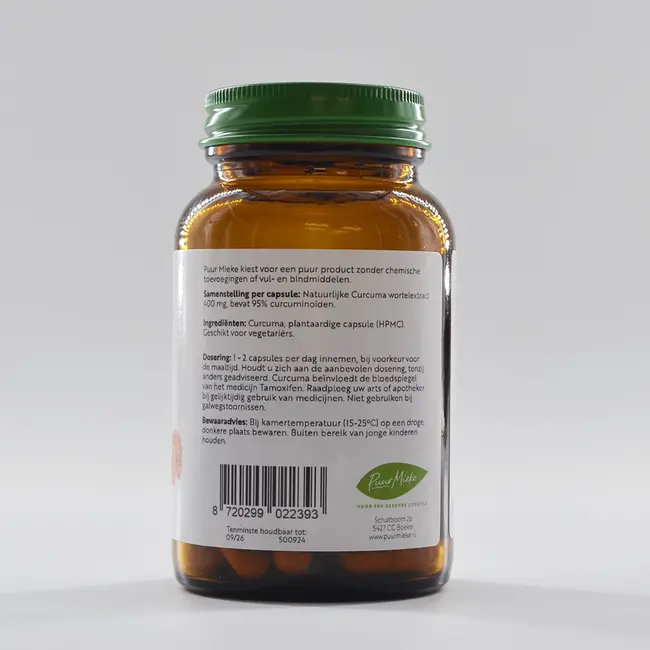 Curcuma Capsules - 400mg - 60 caps