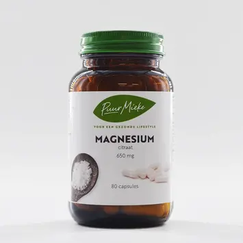Magnesium Citraat - 650mg - 80 capsules