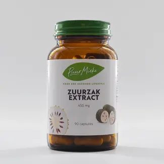 Puur Mieke Zuurzak - 450mg - 90 caps
