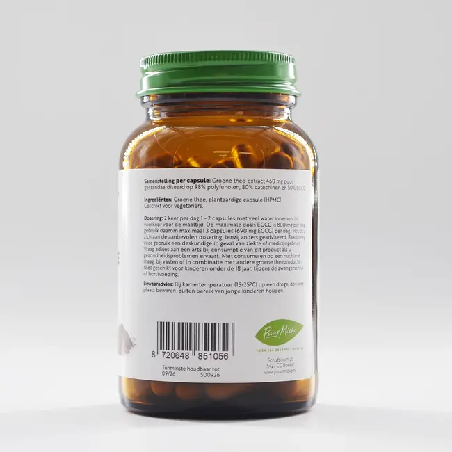 Groene Thee Extract - 460mg - 90 caps