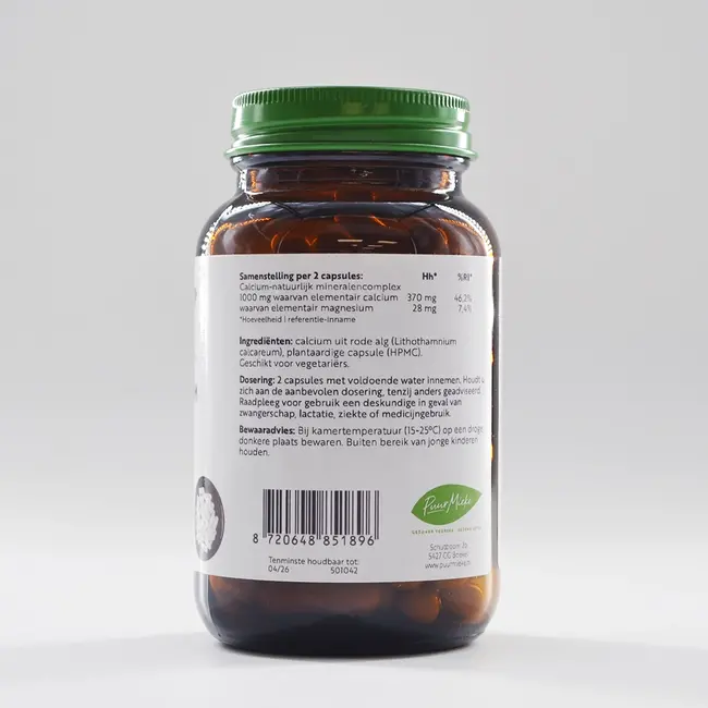 Zee Calcium Complex - 500mg - 90caps