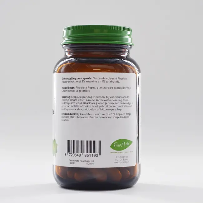 Rhodiola Rosea - 420mg - 60 capsules