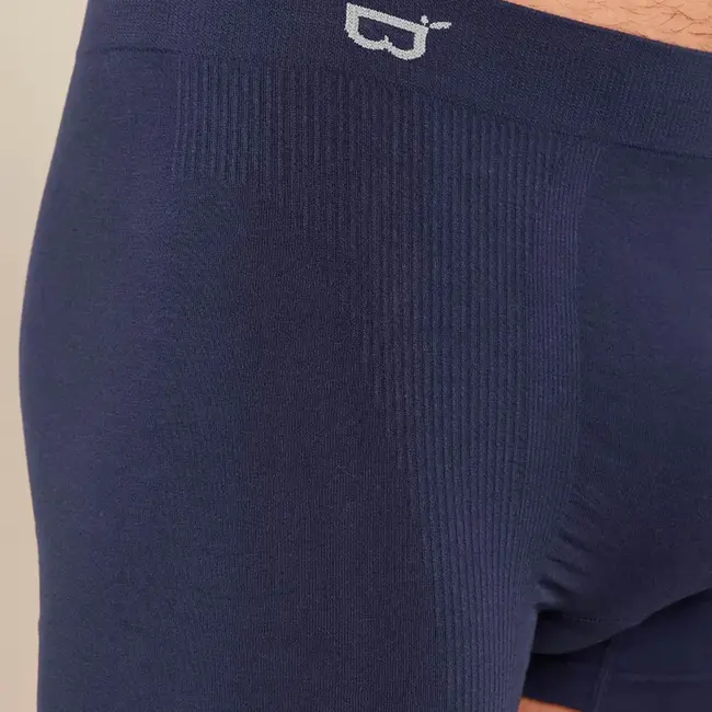 Bamboe Boxershort Heren - Donkerblauw - Naadloos