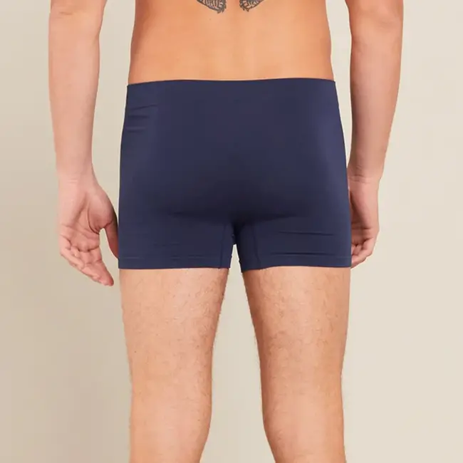 Bamboe Boxershort Heren - Donkerblauw - Naadloos