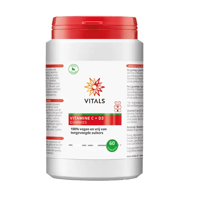 Vitamine C + D3 - 60 gummies