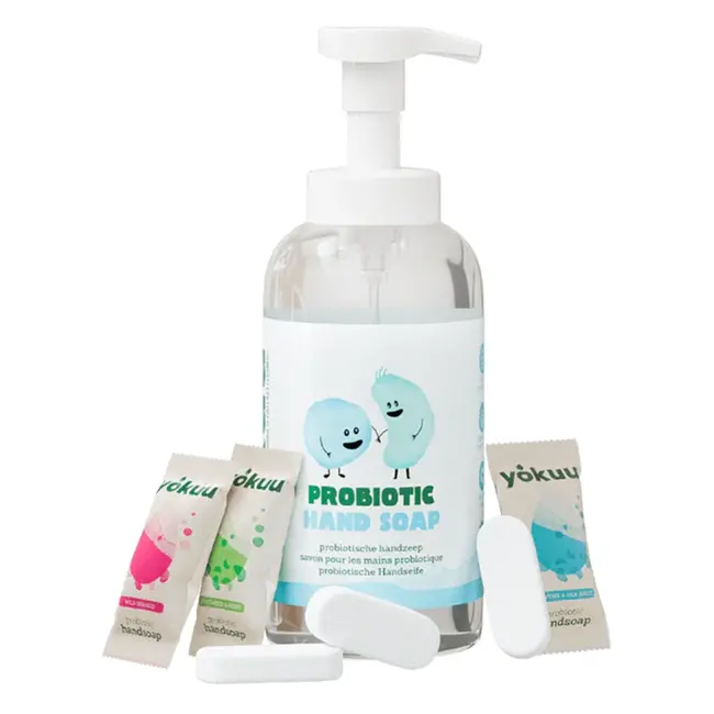Probiotische Handzeep + Glazen Fles