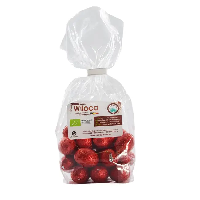 Paaseitjes Puur - Gevuld met praliné - 150g - BIO