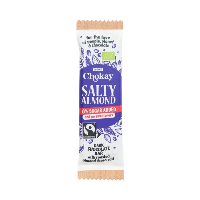 Snack Bar - Dark Salty Almond - 35g - BIO