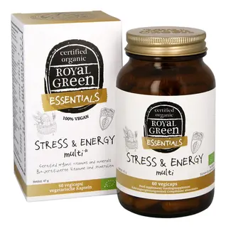 Royal Green Stress & Energy Multi - 60vcaps - BIO THT 18-10-2026