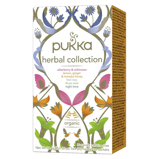 Herbal Collection 5 varianten - Kruidenthee - BIO
