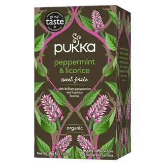 Pukka Peppermint & Licorice - Kruidenthee - BIO