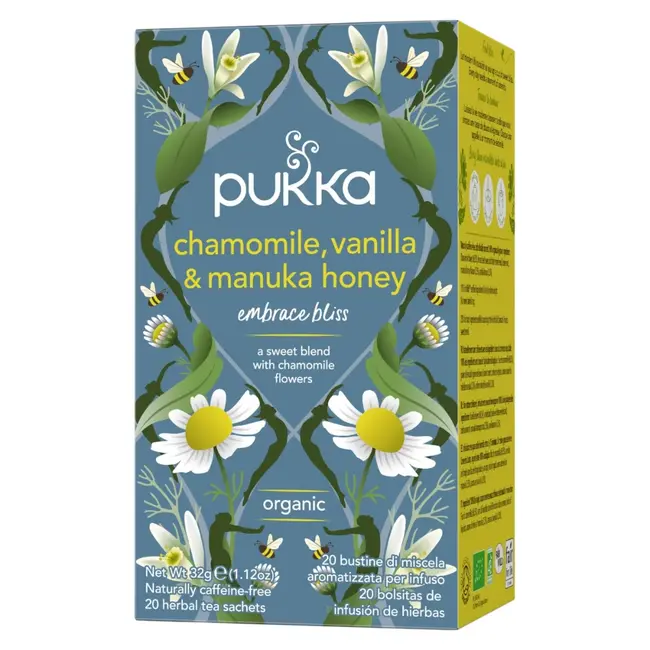 Chamomile, Vanilla & Manuka Honey - Kruidenthee - BIO