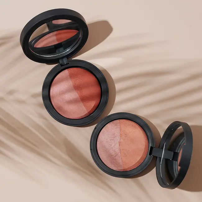 Baked Blush Duo - Burnt Peach - 6.5g - BIO