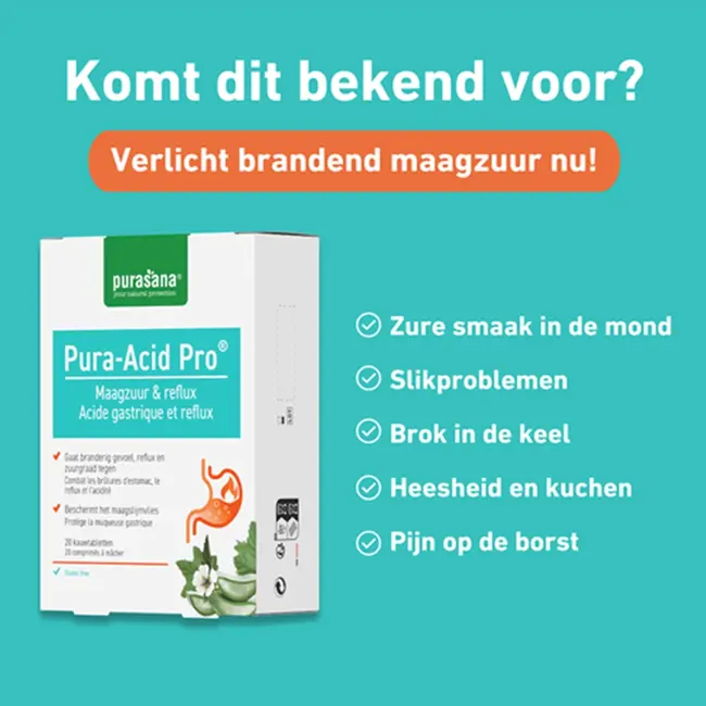 Pura-Acid Pro - 20 tabletten