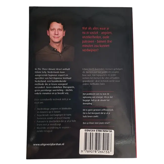 The Three Minute Reset – Zelfhulpboek over Angst & Onzekerheid
