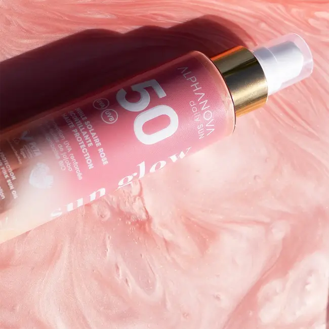 Zonnebrandolie Pink Shimmer SPF50 - 125ml