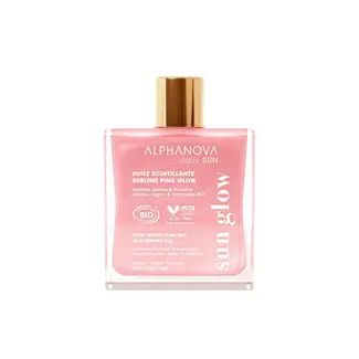 Alphanova Pink Glow Glittering Oil - 50ml