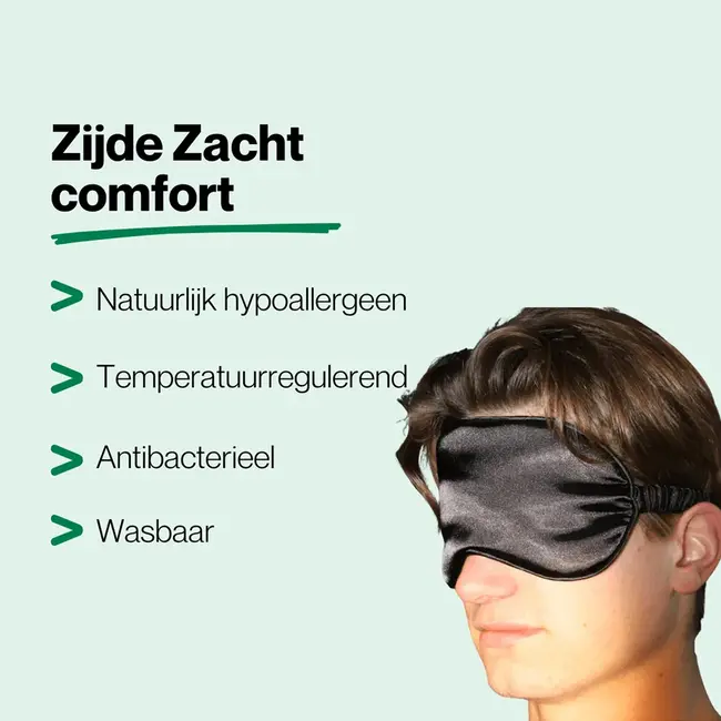 Zijden Slaapmasker