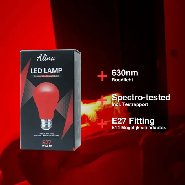 Rood Lichttherapie Lamp