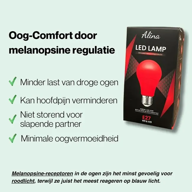 Rood Lichttherapie Lamp