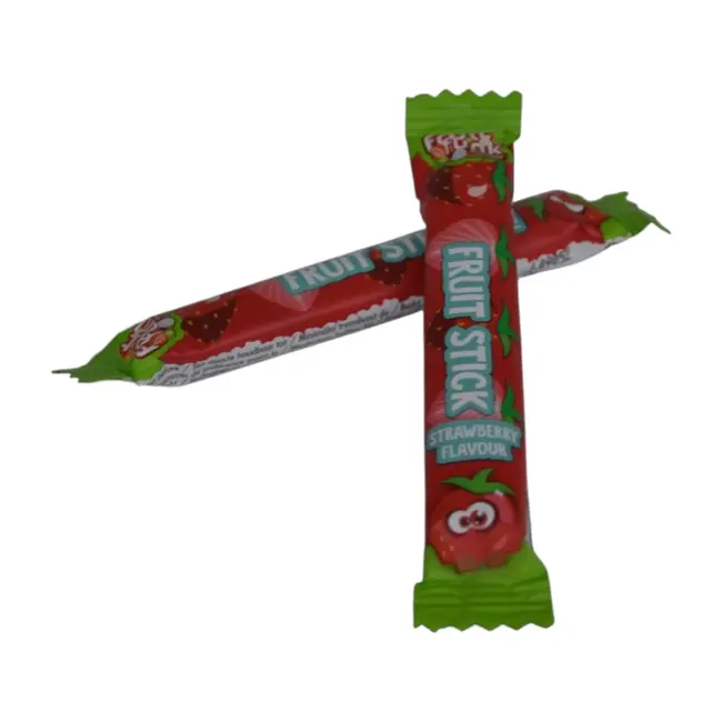 Fruit sticks Aardbei (8st) - 80g