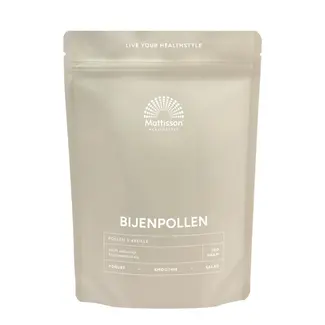 Mattisson Bijenpollen Raw Stuifmeelkorrels - 300g - BIO