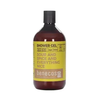 Benecos Shower Gel Organic Ginger en Lemon - BIO