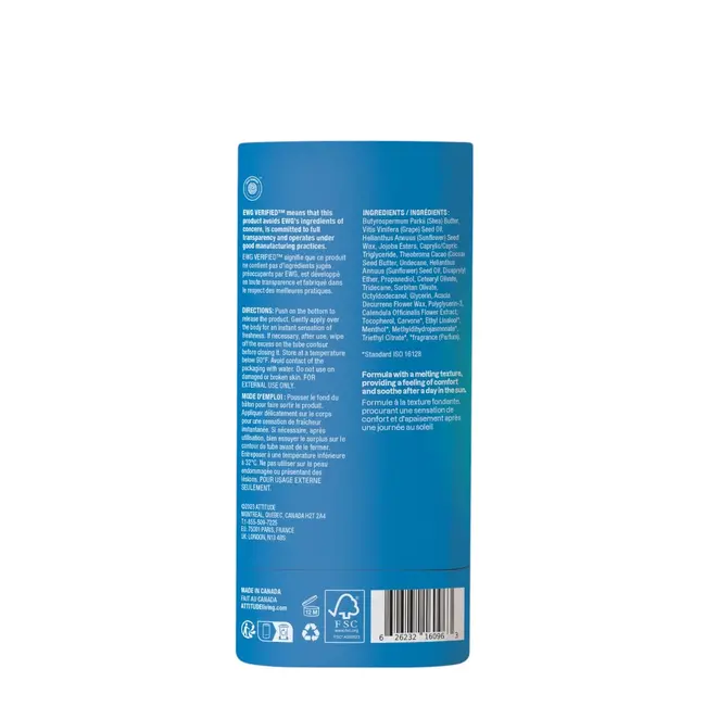 Sunly After Sun Stick - Mint Cucumber - 60g