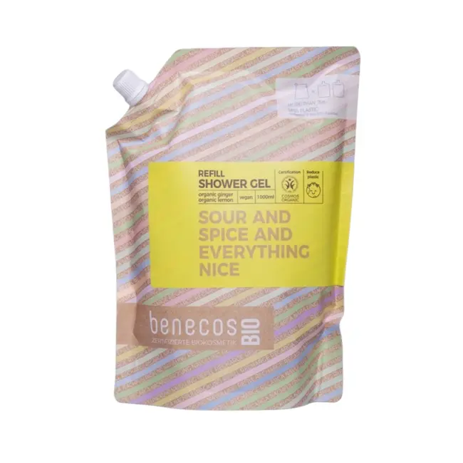 Shower Gel Organic Ginger en Lemon - BIO