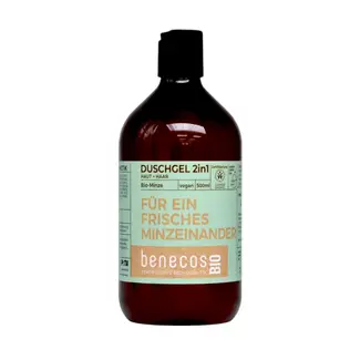 Benecos Shower Gel 2in1 Organic Mint - BIO