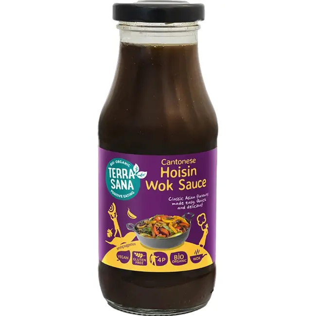 Kantonese Hoisin Woksaus - 240ml - BIO